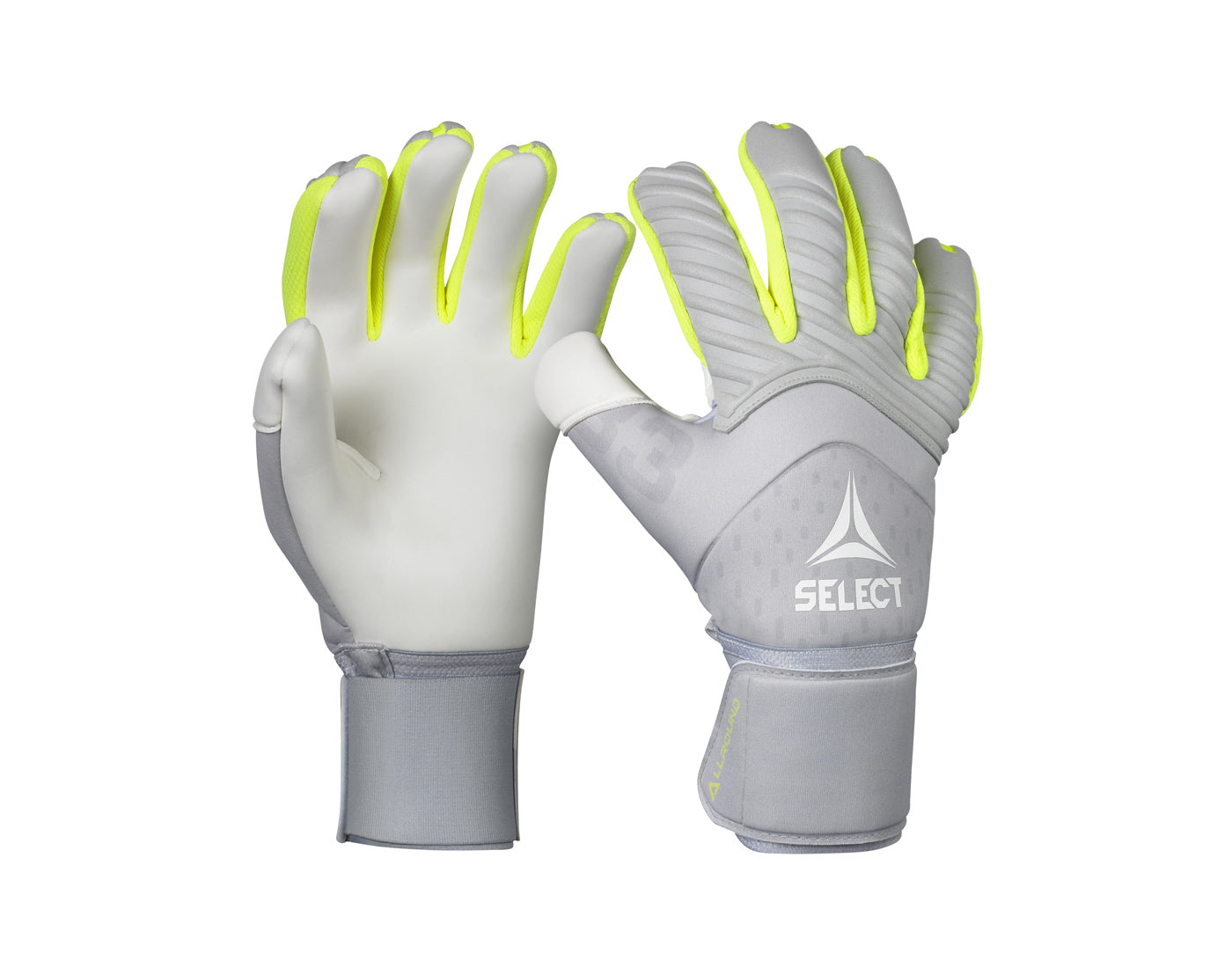 Brankářské rukavice Select GK gloves 33 Allround šedá