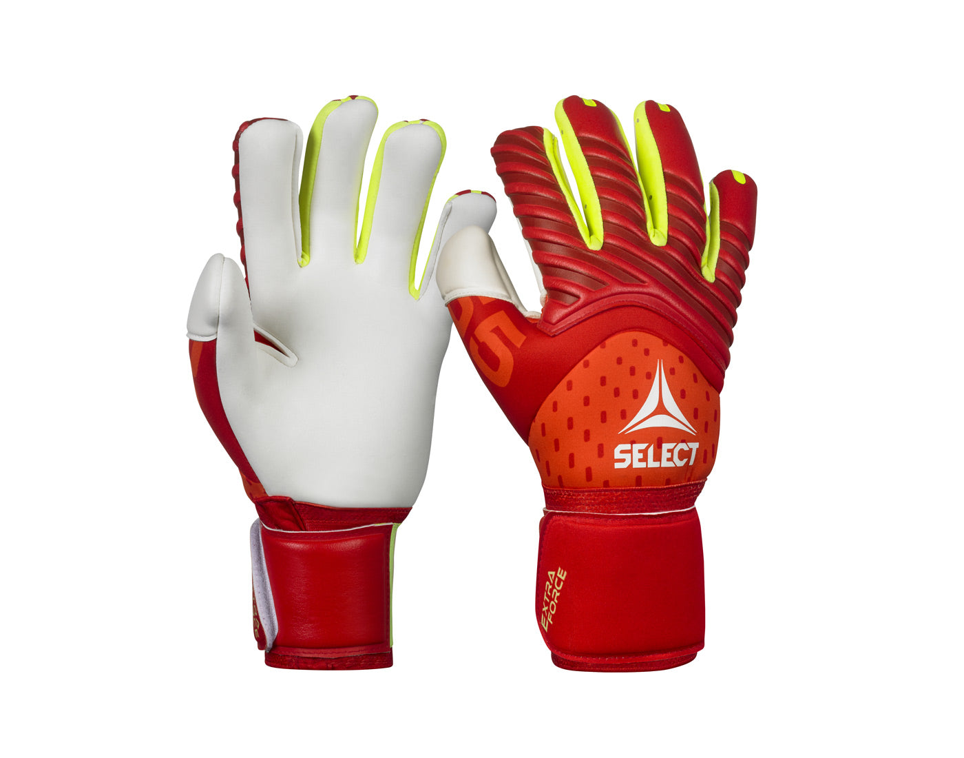 Brankářské rukavice Select GK gloves 55 Extra Force červená