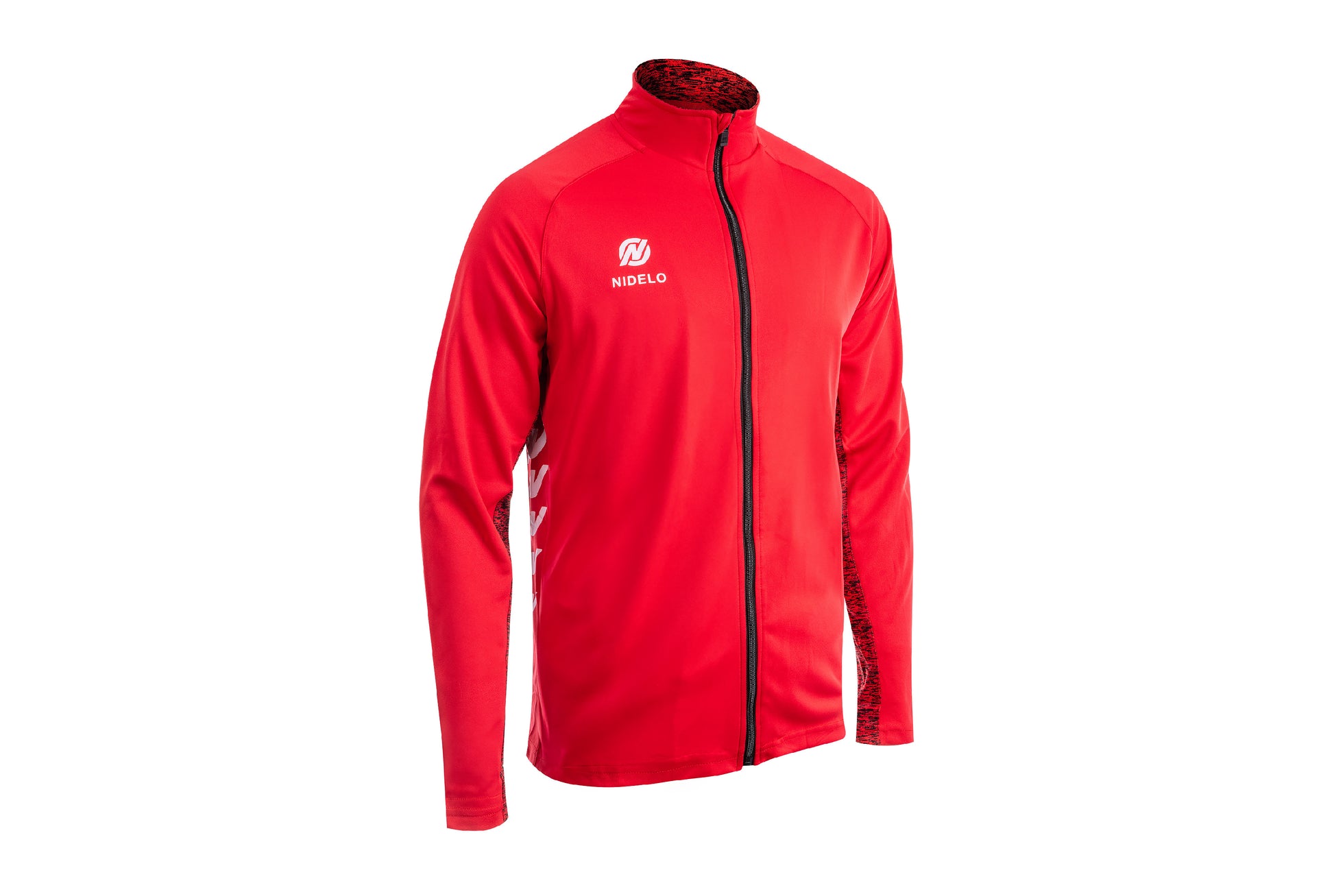 Tréninková mikina NIDELO Training zip jacket 3.0 Nantes červená