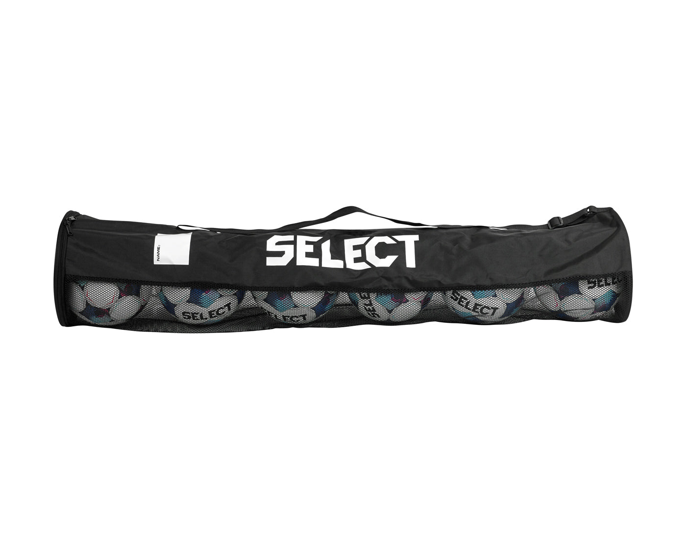 Fotbalový vak Select Football tube 6 balls černá