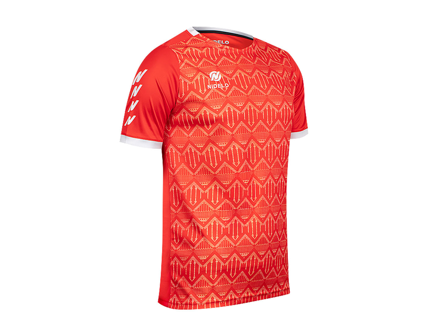 Hráčský set NIDELO Player Set Redon červená / bílá