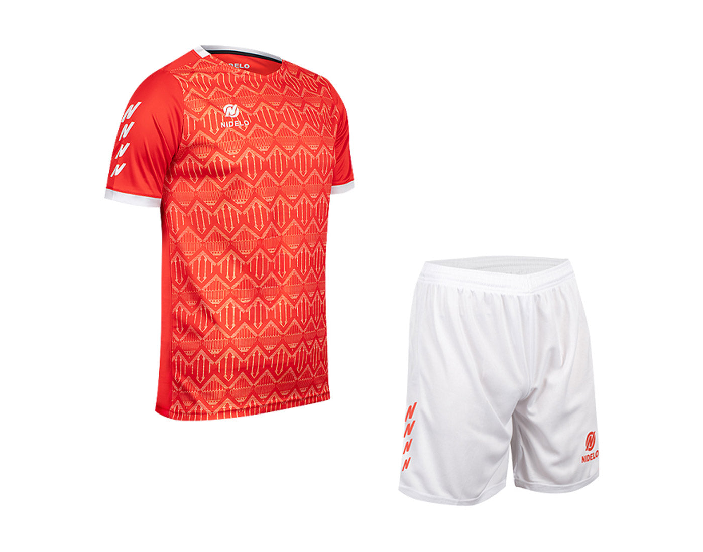 Hráčský set NIDELO Player Set Redon červená / bílá