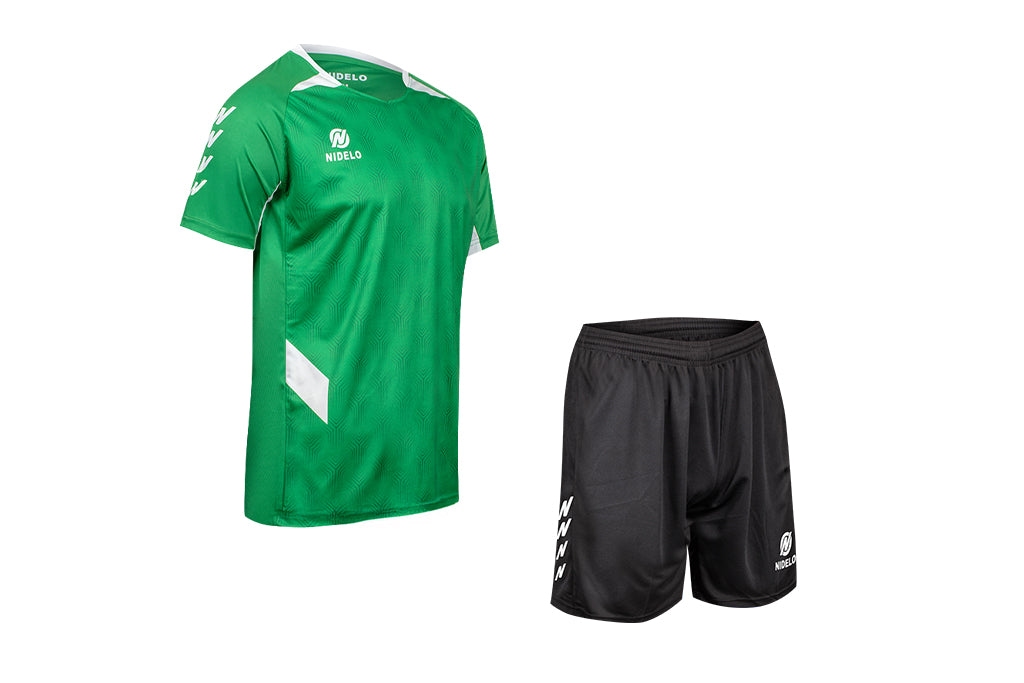 Hráčský set NIDELO Player Set Quintin zelená / černá