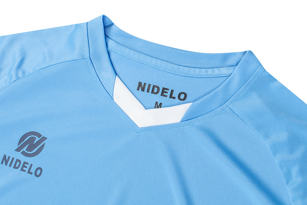 Hráčský set NIDELO Player Set Rouen světle modrá / tmavě modrá