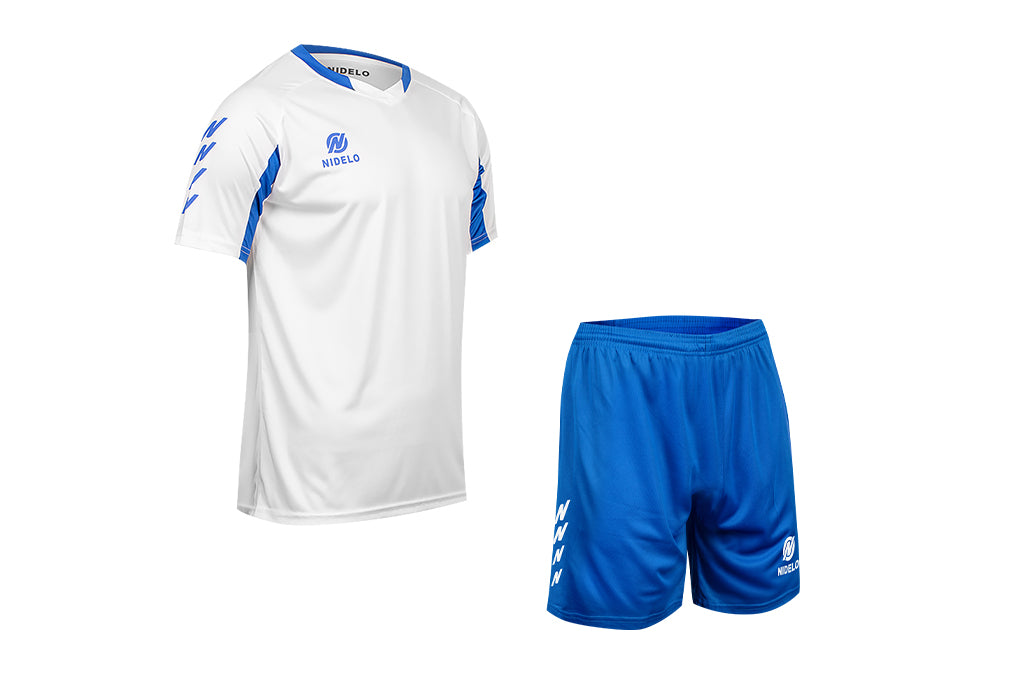 Hráčský set NIDELO Player Set Rouen bílá / modrá
