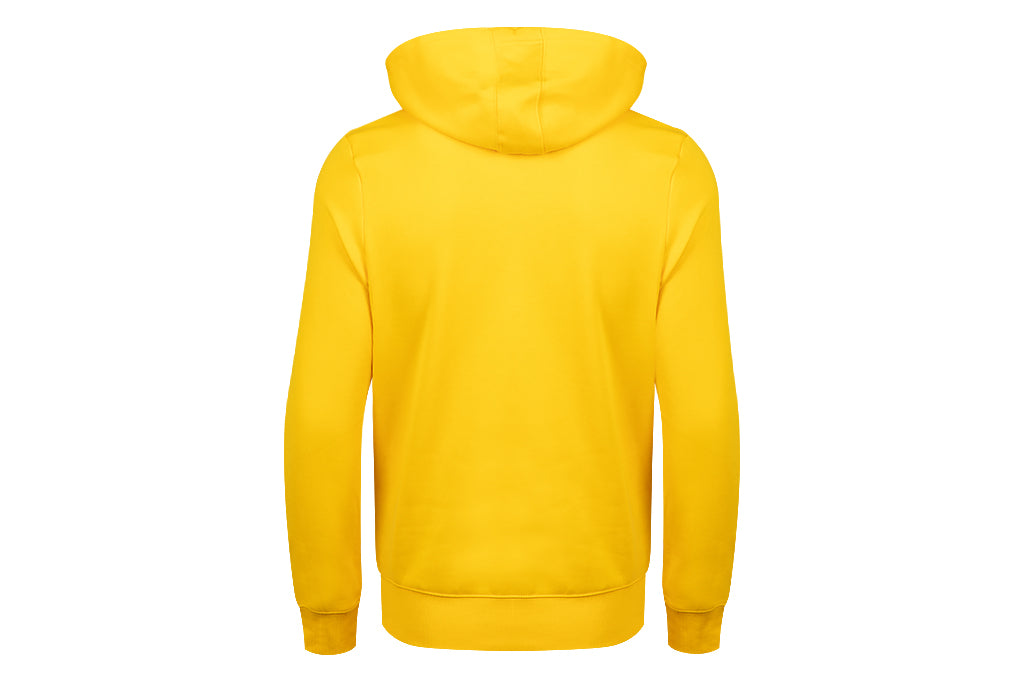 Sportovní mikina NIDELO Hoodie Club žlutá