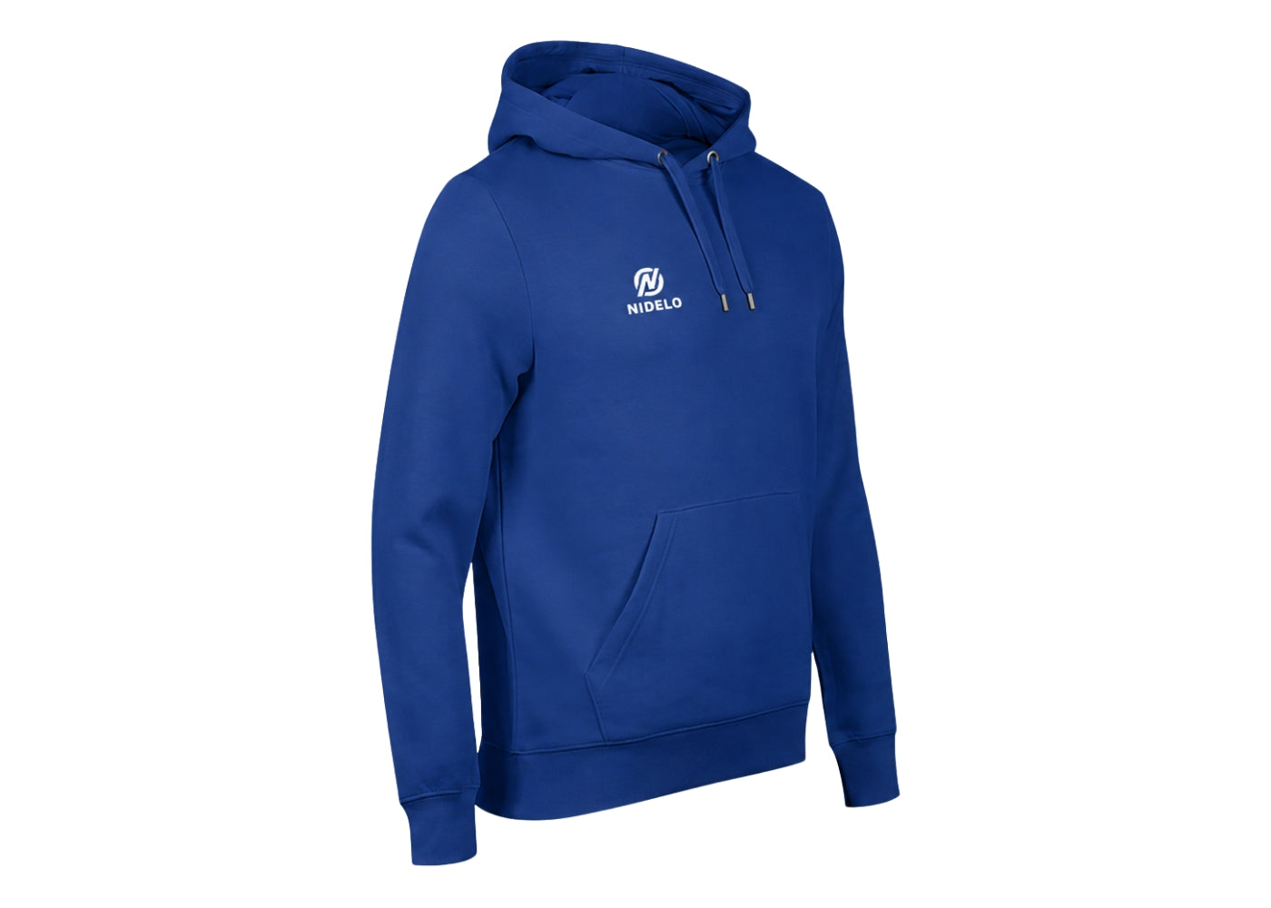 Sportovní mikina NIDELO Hoodie Club modrá