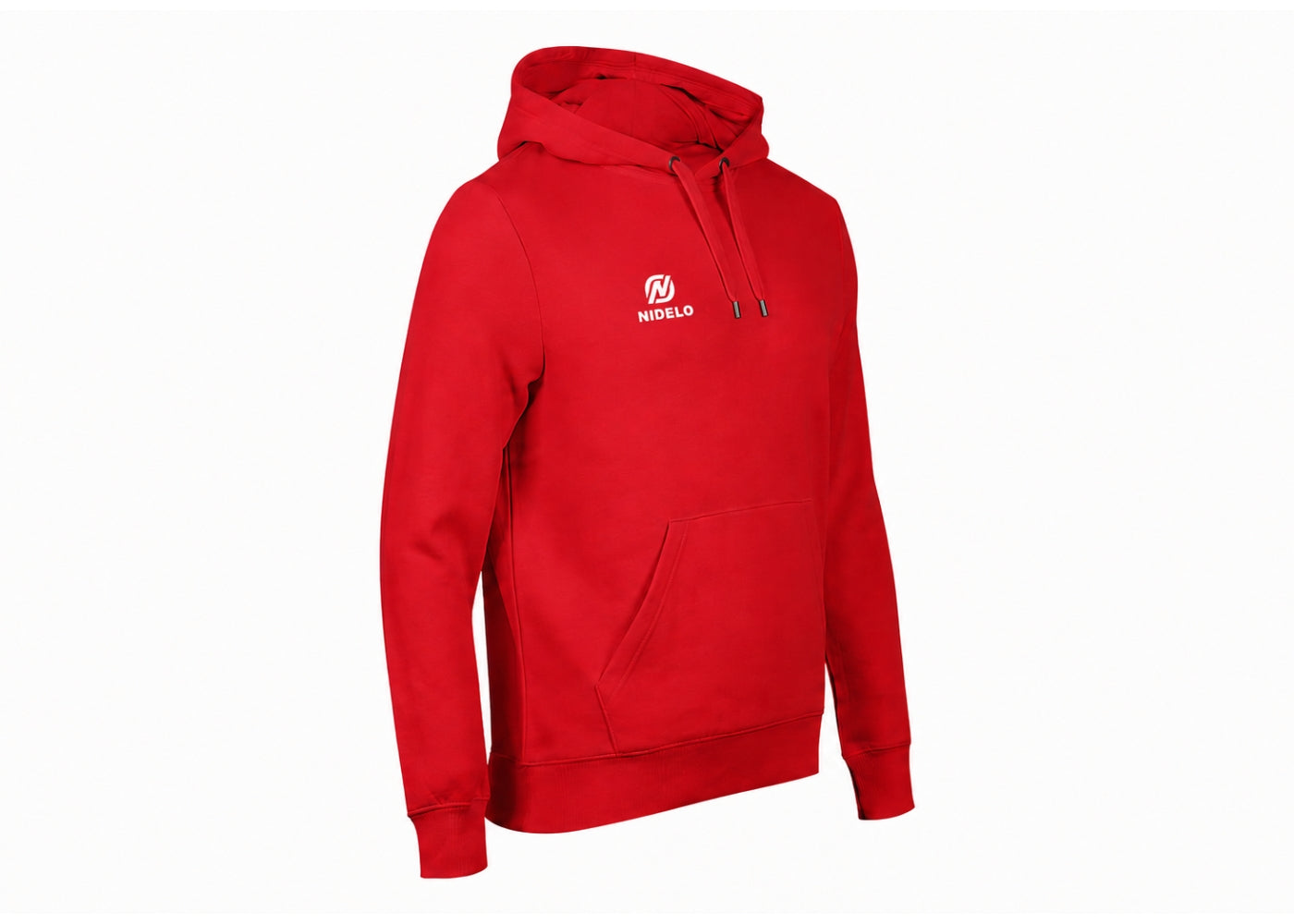 Sportovní mikina NIDELO Hoodie Club červená