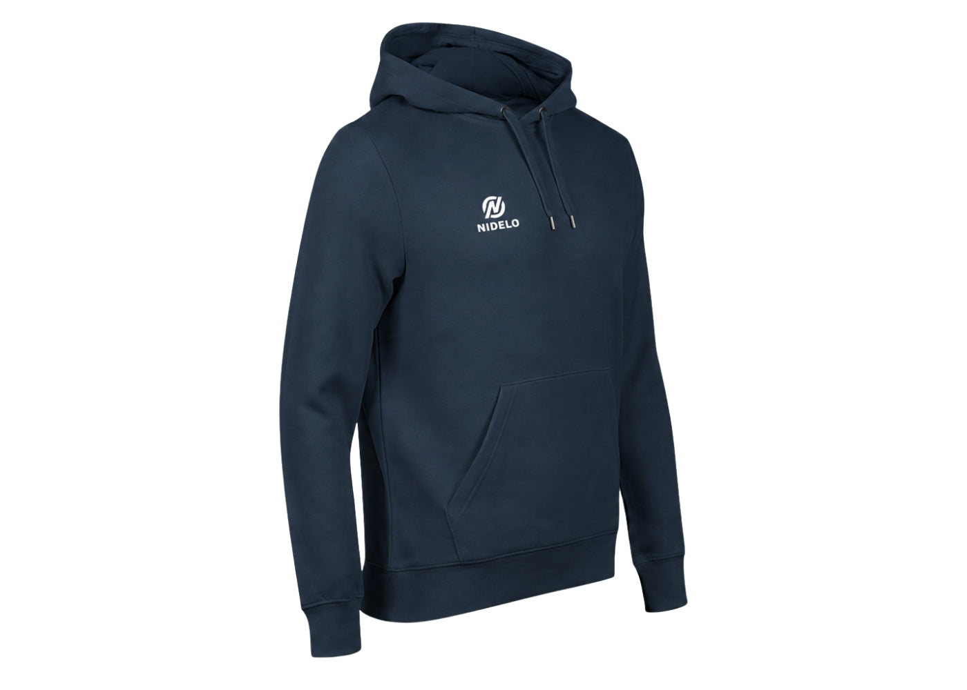 Sportovní mikina NIDELO Hoodie Club tmavě modrá
