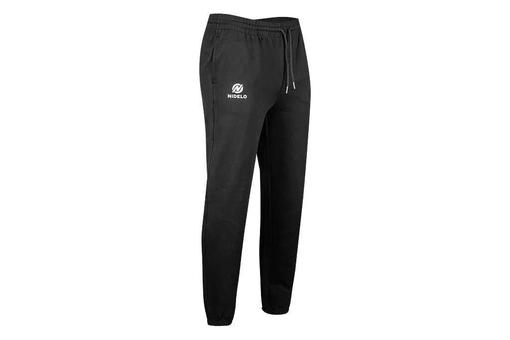 Sportovní tepláky NIDELO Pants Club černá