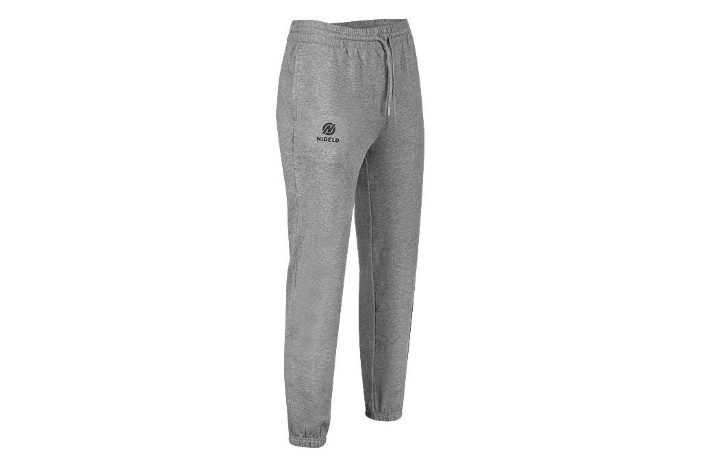Sportovní tepláky NIDELO Pants Club šedá