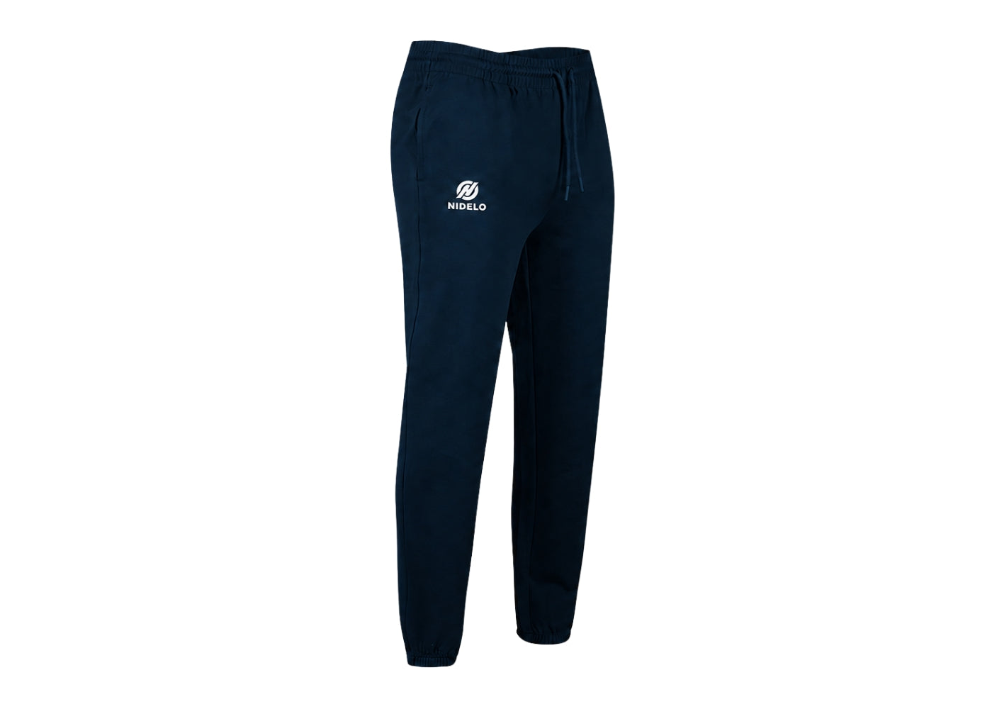 Sportovní tepláky NIDELO Pants Club tmavě modrá