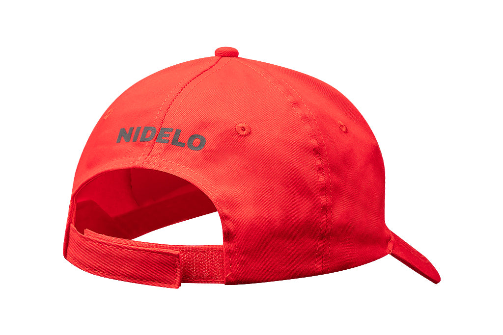 Kšiltovka NIDELO Cap Club červená