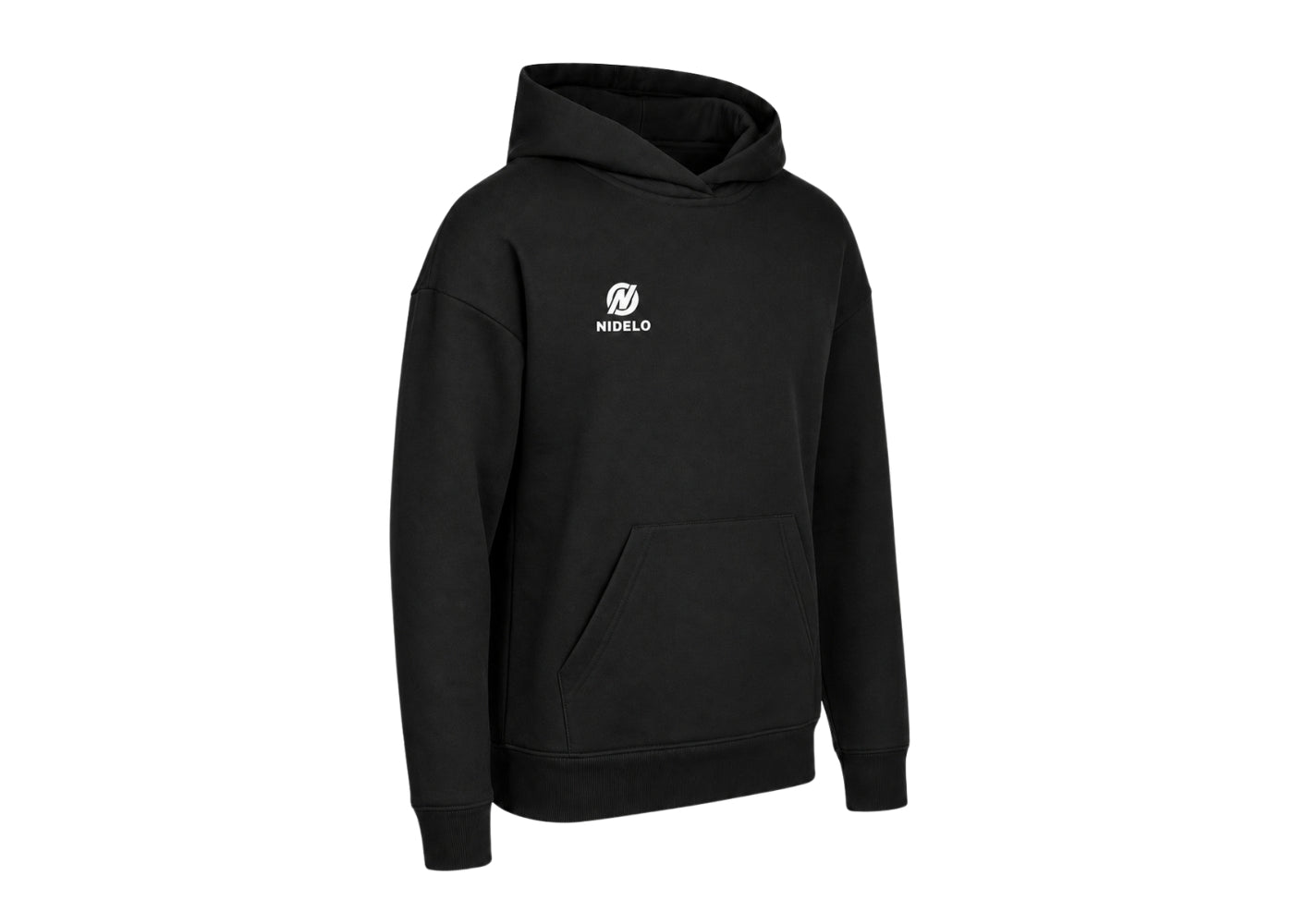 Sportovní mikina NIDELO Hoodie kids Club černá