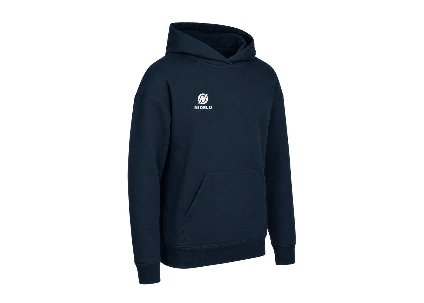 Sportovní mikina NIDELO Hoodie kids Club tmavě modrá