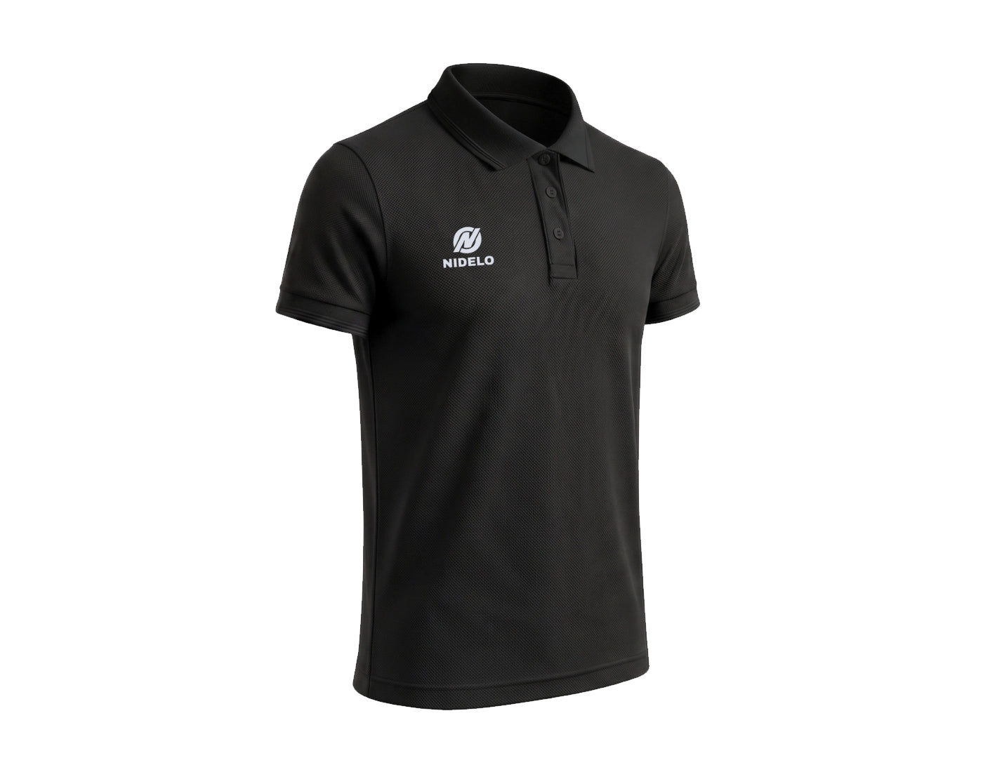 Sportovní polo tričko NIDELO Polo t-shirt Club černá