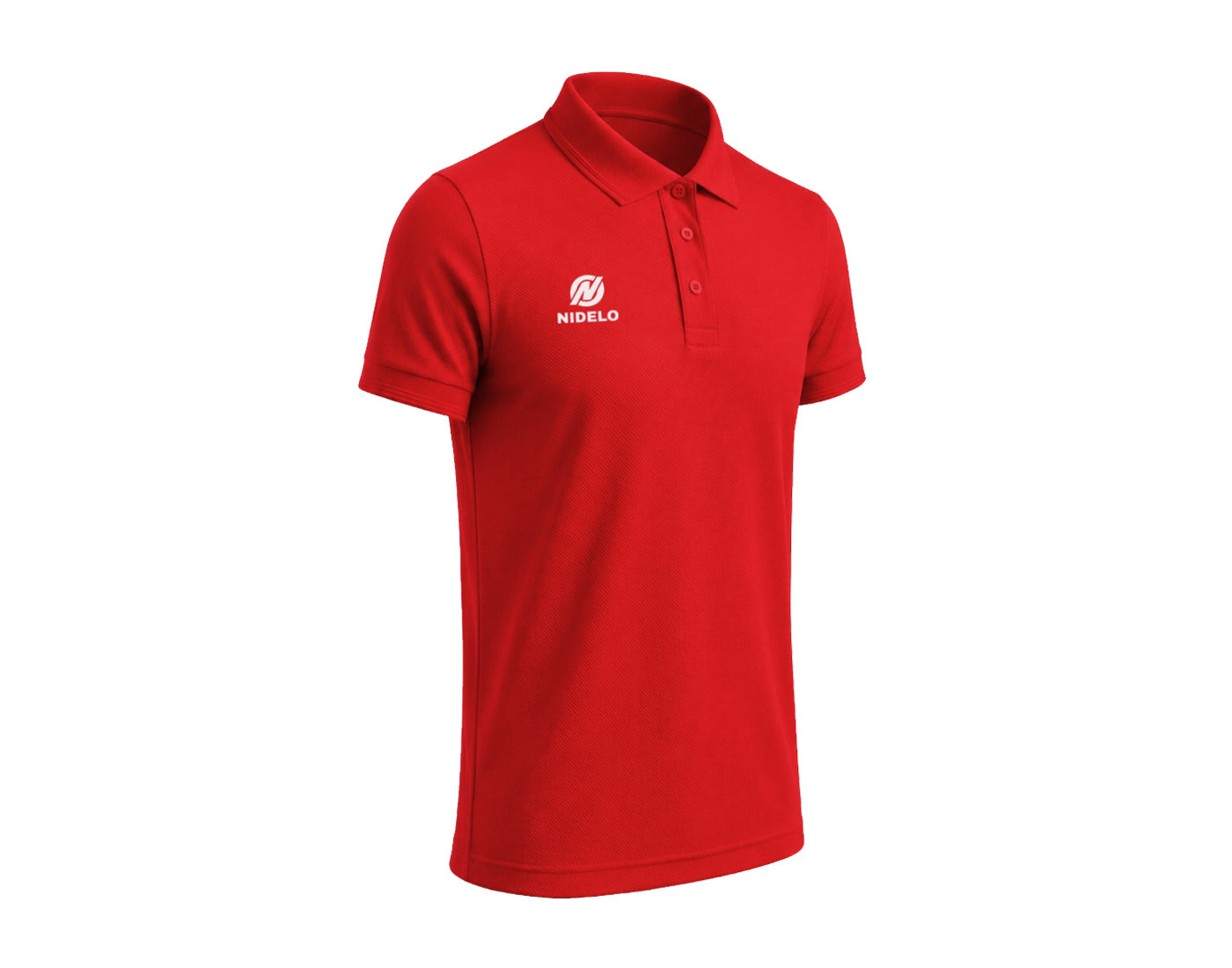 Sportovní polo tričko NIDELO Polo t-shirt Club červená