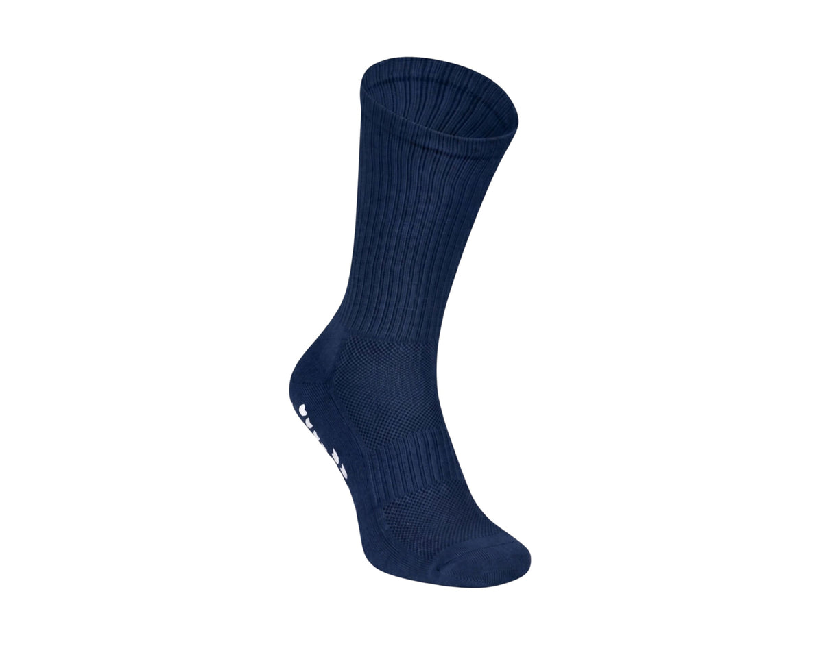 Fotbalové ponožky NIDELO sock Dynamic Grip tmavě modrá