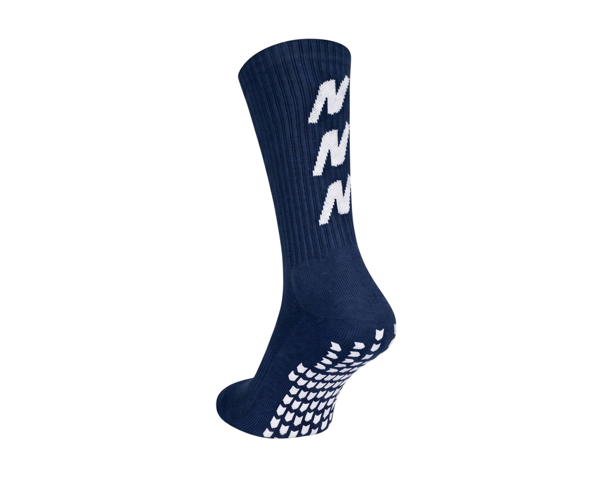 Fotbalové ponožky NIDELO sock Dynamic Grip tmavě modrá