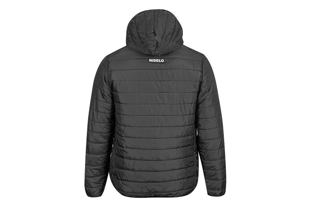 Sportovní bunda NIDELO Padded jacket Tours černá