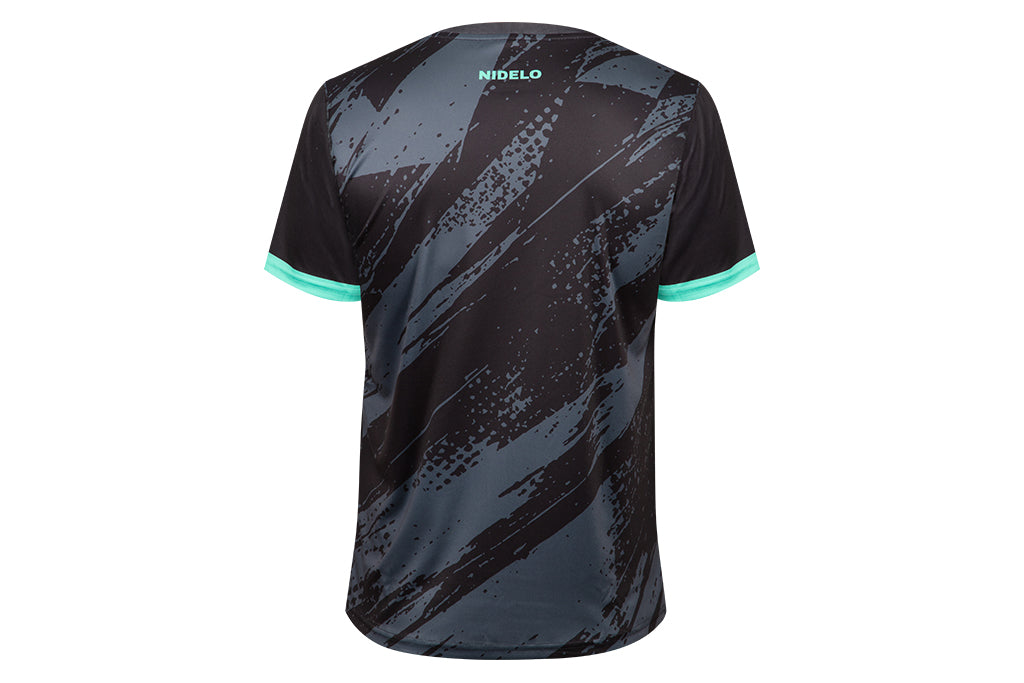 Hráčský dres NIDELO Player shirt S/S Caen černá