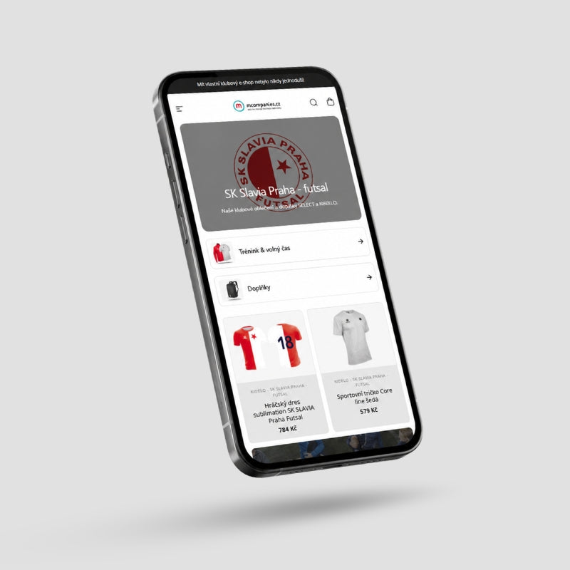 Moderní klubové e-shopy